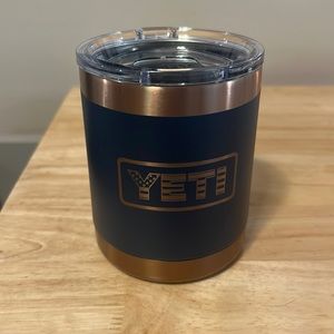 NEW folds of honor blue Yeti 10oz lowball